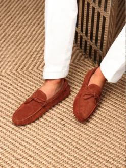 Sienna Suede Driving Shoes -Velora Fashion aurelien drivingshoes driving shoes mocassins heren men suede sienna6