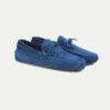 Ultramarine Suede Driving Shoes -Velora Fashion aurelien drivingshoes driving shoes mocassins heren men suede ultramarine2