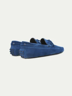 Ultramarine Suede Driving Shoes -Velora Fashion aurelien drivingshoes driving shoes mocassins heren men suede ultramarine3