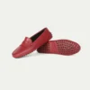 Port Leather Driving Shoes 2 Port Leather Driving Shoes -Velora Fashion aurelien drivingshoes driving shoes mocassins women dames nappa penny red1