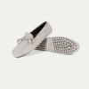 Grey Suede Driving Shoes