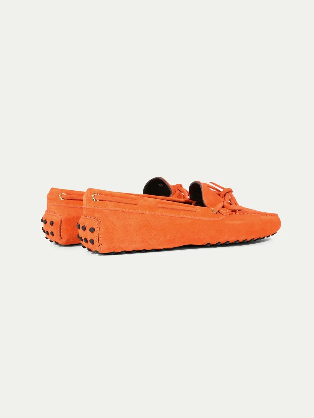 Orange Suede Driving Shoes 5 Orange Suede Driving Shoes - Image 3