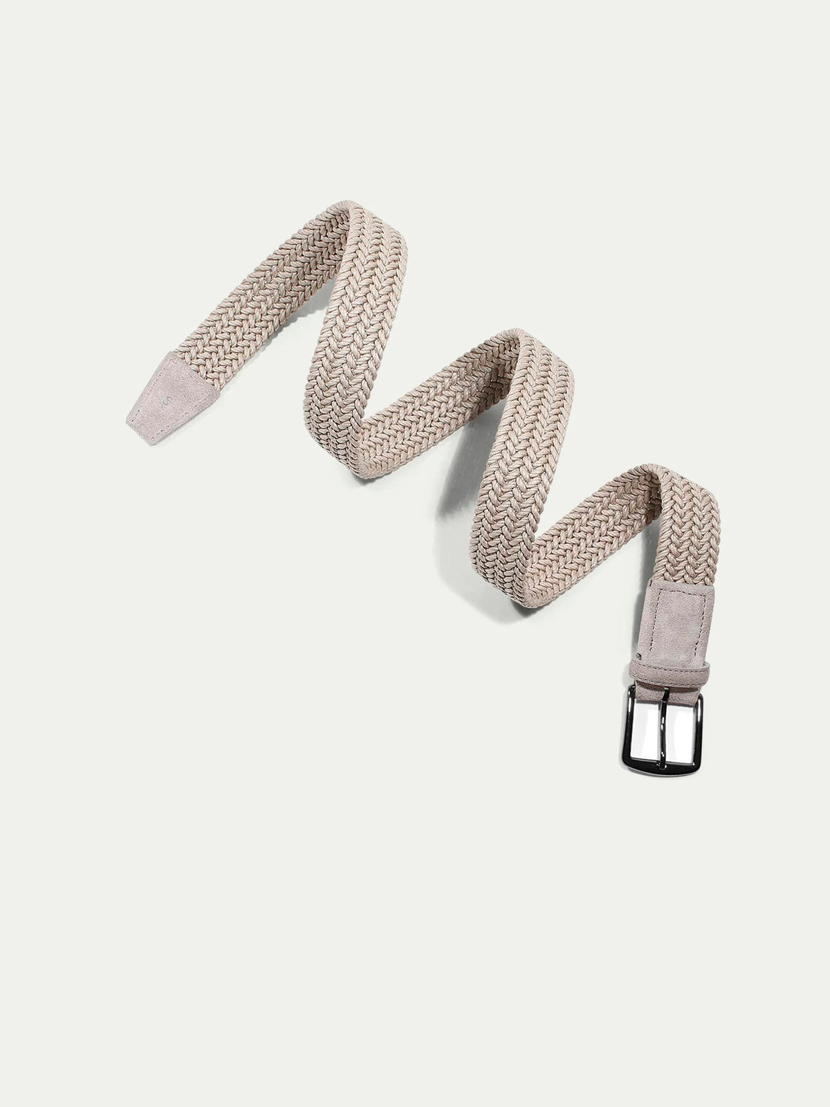 Light Grey Waxed Cotton Belt 5 Light Grey Waxed Cotton Belt - Image 3