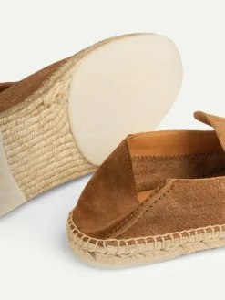 Caramel AUR1 Espadrille -Velora Fashion aurelien aur1 beachside loafers espadrilles suede caramel men 5 2 scaled