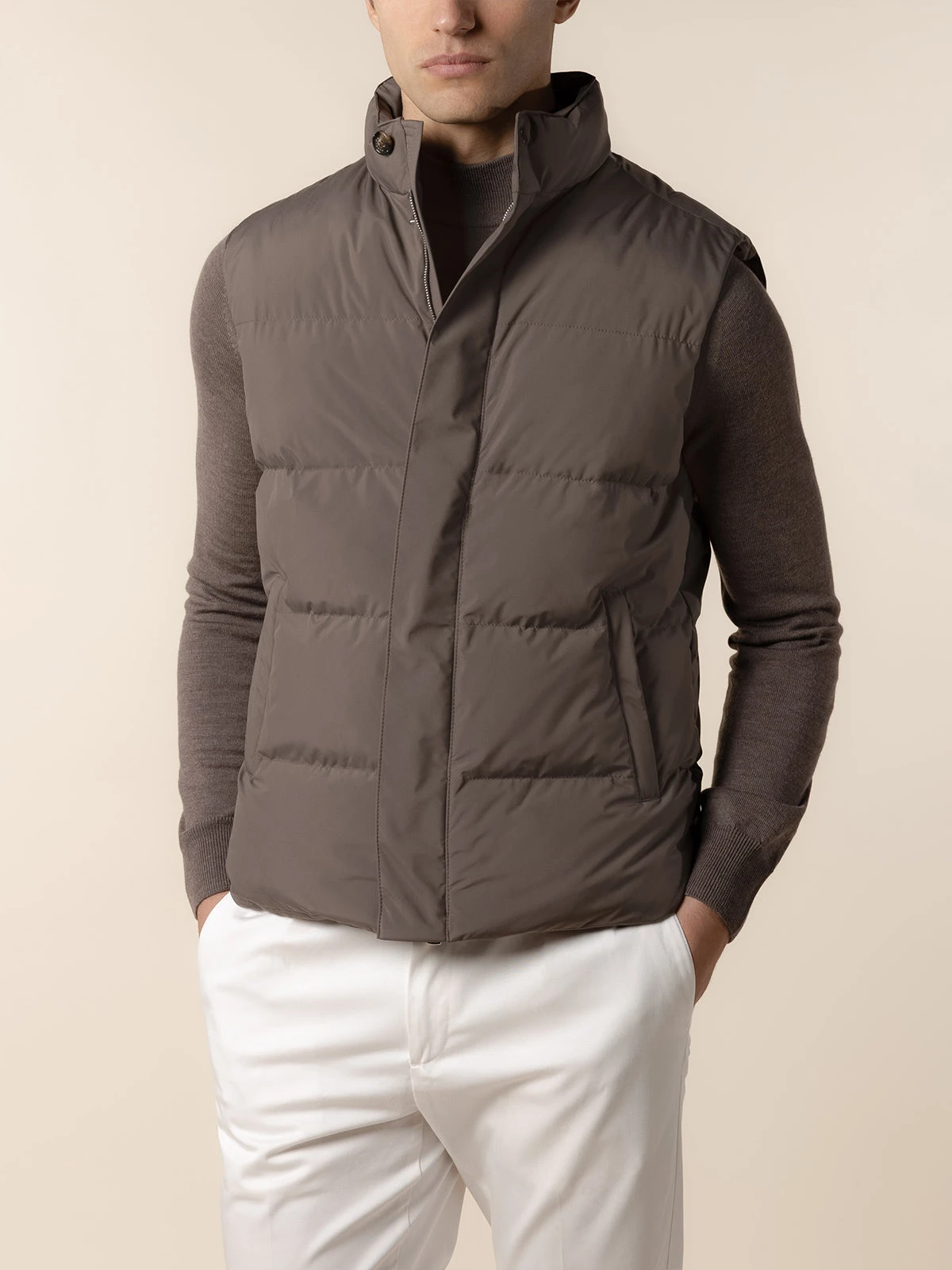 Ash Grey AUR1 Body Warmer 4 Ash Grey AUR1 Body Warmer - Image 2