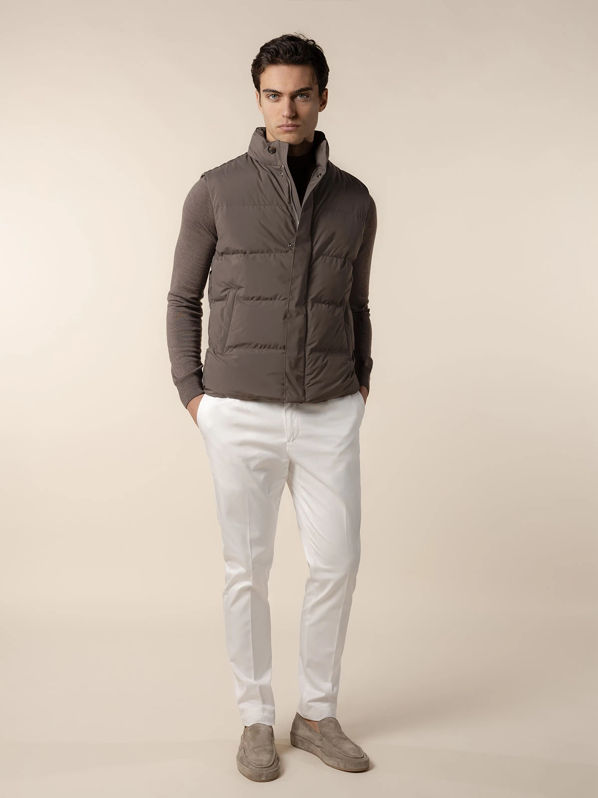 Ash Grey AUR1 Body Warmer 9 Ash Grey AUR1 Body Warmer - Image 7