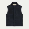 Navy Suede AUR1 Body Warmer