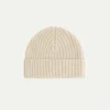 Extrafine Merino Hat Light Beige