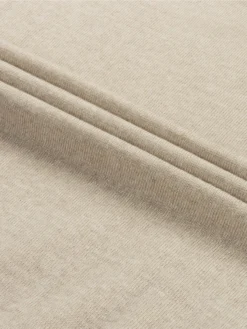 Light Beige Two Tone City Crew -Velora Fashion aurelien city crewneck two tone rib beige men 2 scaled