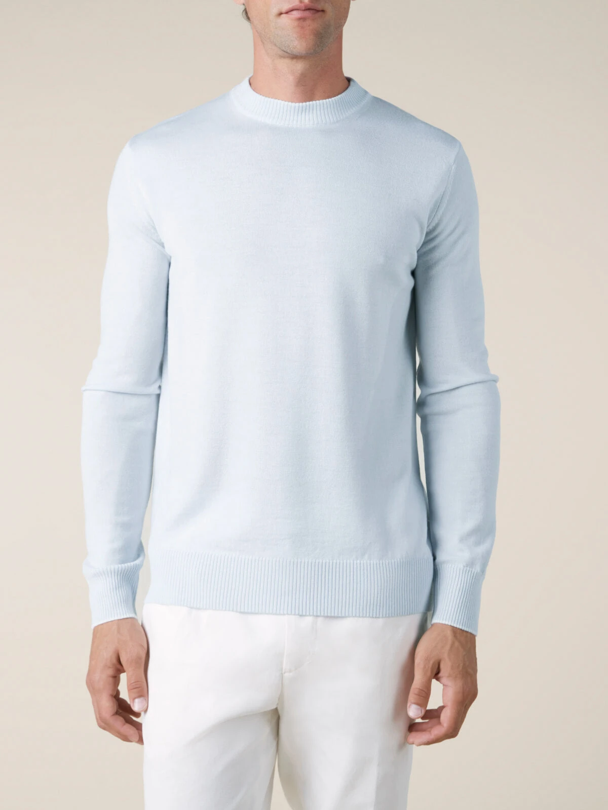 Light Blue Two Tone City Crew - Image 2