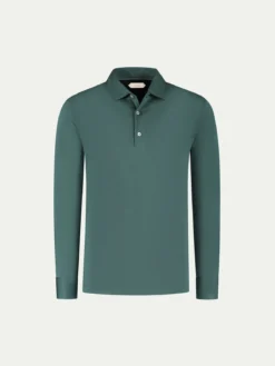 AUR1 Longsleeve Polo Emerald