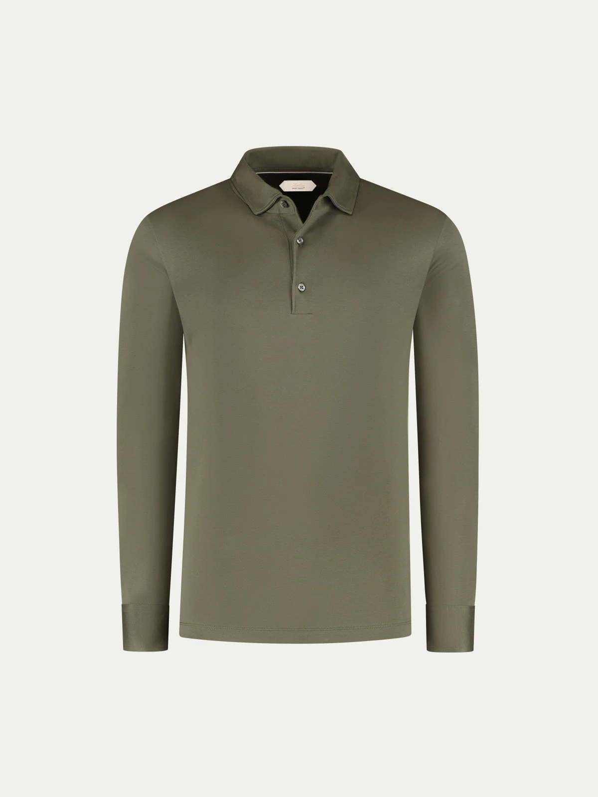 AUR1 Longsleeve Polo Olive 3 AUR1 Longsleeve Polo Olive