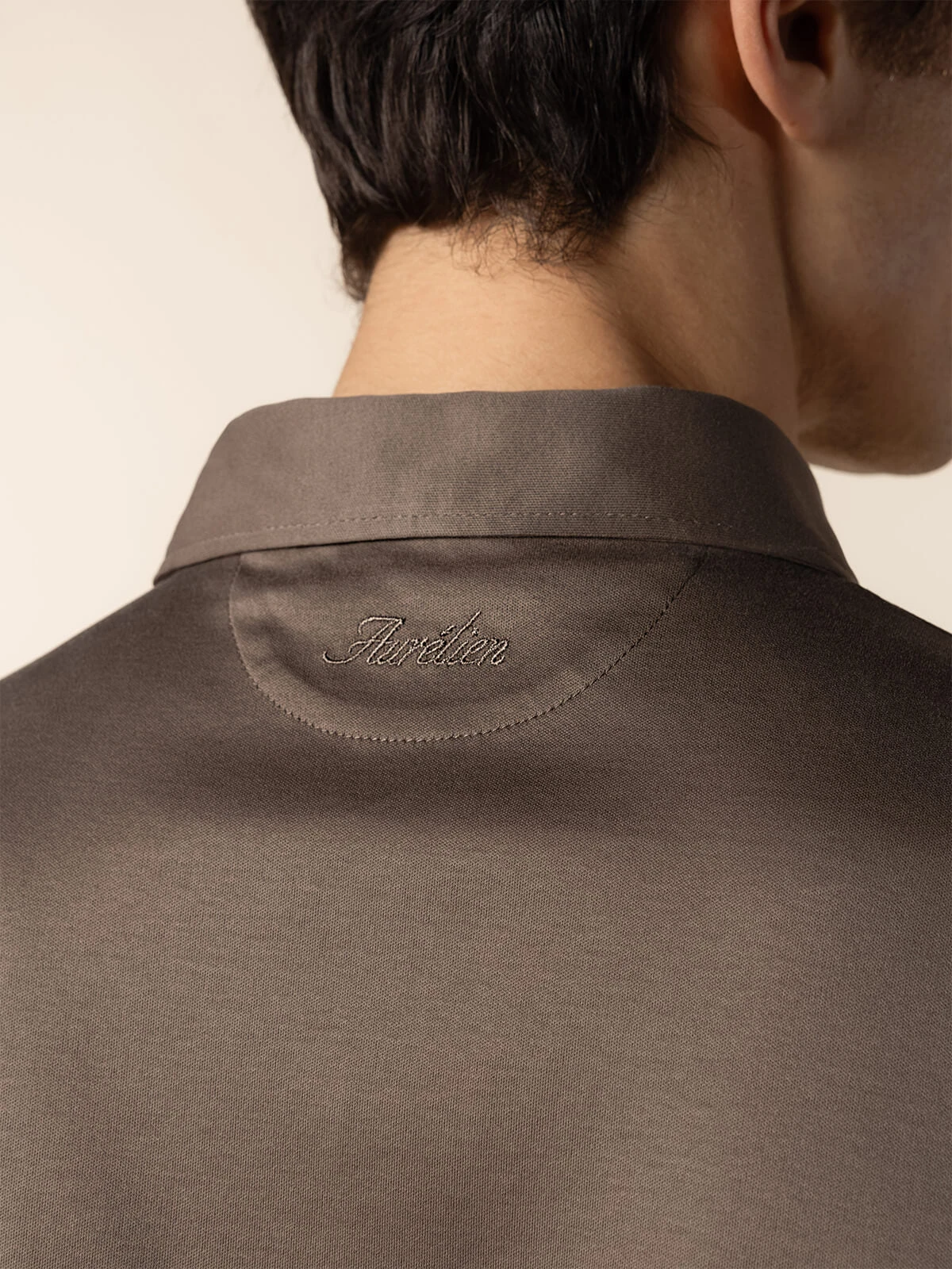 AUR1 Polo Ash Grey - Image 4