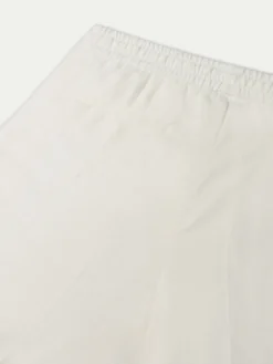 Ecru Linen Seaside Shorts -Velora Fashion aurelien linen seaside shorts ecru3