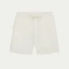 Ivory Linen Seaside Shorts