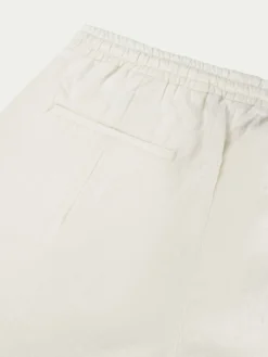 Ivory Linen Seaside Shorts 8 Ivory Linen Seaside Shorts -Velora Fashion aurelien linen seaside shorts ivory men 4 scaled
