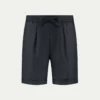 Navy Linen Seaside Shorts