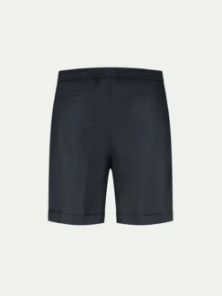 Navy Linen Seaside Shorts -Velora Fashion aurelien linen seaside shorts navy11