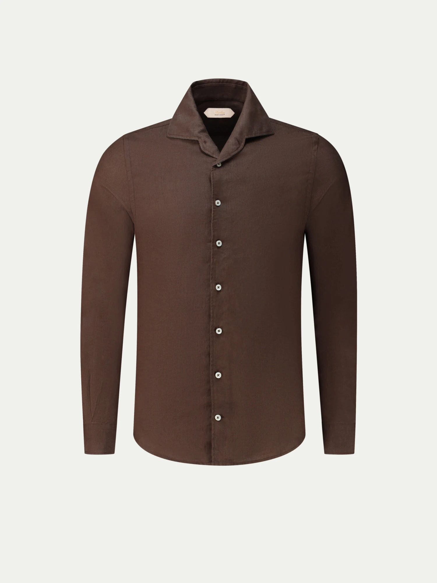 Chocolate Linen Seaside Shirt 3 Chocolate Linen Seaside Shirt
