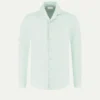 Light Aqua Linen Seaside Shirt