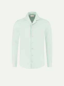 Light Aqua Linen Seaside Shirt