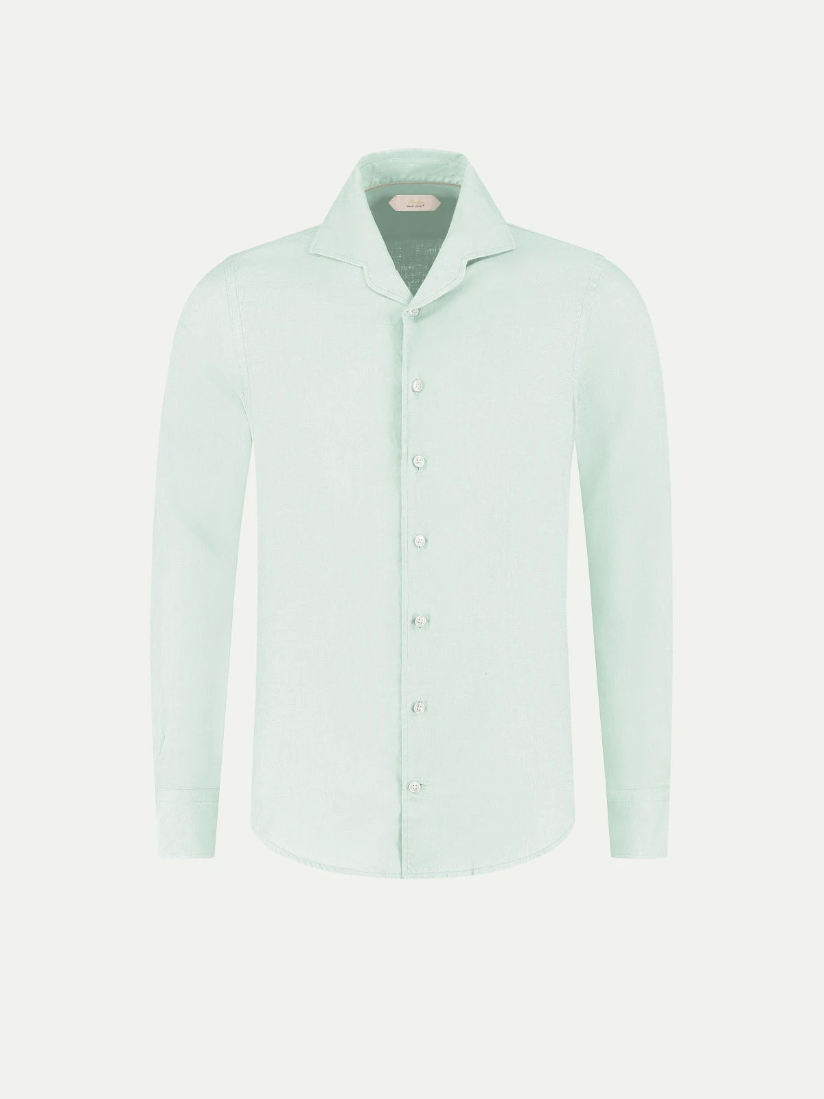 Light Aqua Linen Seaside Shirt 3 Light Aqua Linen Seaside Shirt