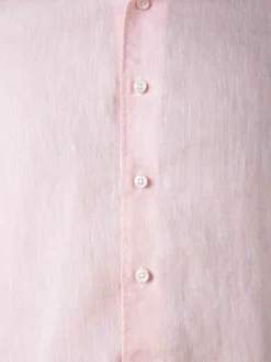 Light Pink Linen Seaside Shirt -Velora Fashion aurelien linen shirt overhemd linnen heren pink11 scaled
