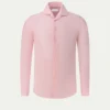 Light Pink Linen Seaside Shirt -Velora Fashion aurelien linen shirt overhemd linnen heren pink1 6a483974 5706 4994 a524 bc96ed0650d7 scaled