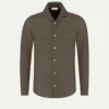 Ash Grey Linen Pocket Shirt