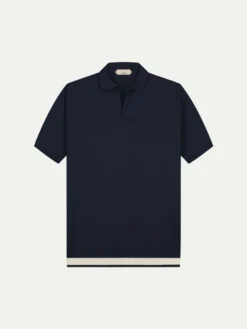 Buttonless AUR1 Polo Navy