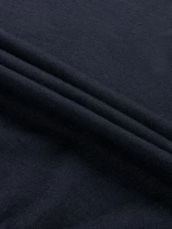 Buttonless AUR1 Polo Navy -Velora Fashion aurelien polo shirt buttonless rib navy men 2 scaled