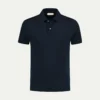 Navy Polo Shirt -Velora Fashion aurelien polo shirt men egyptian cotton heren katoen navy1