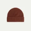 Maroon Hat 1 Maroon Hat -Velora Fashion aurelien pure cashmere hat cuffia red1