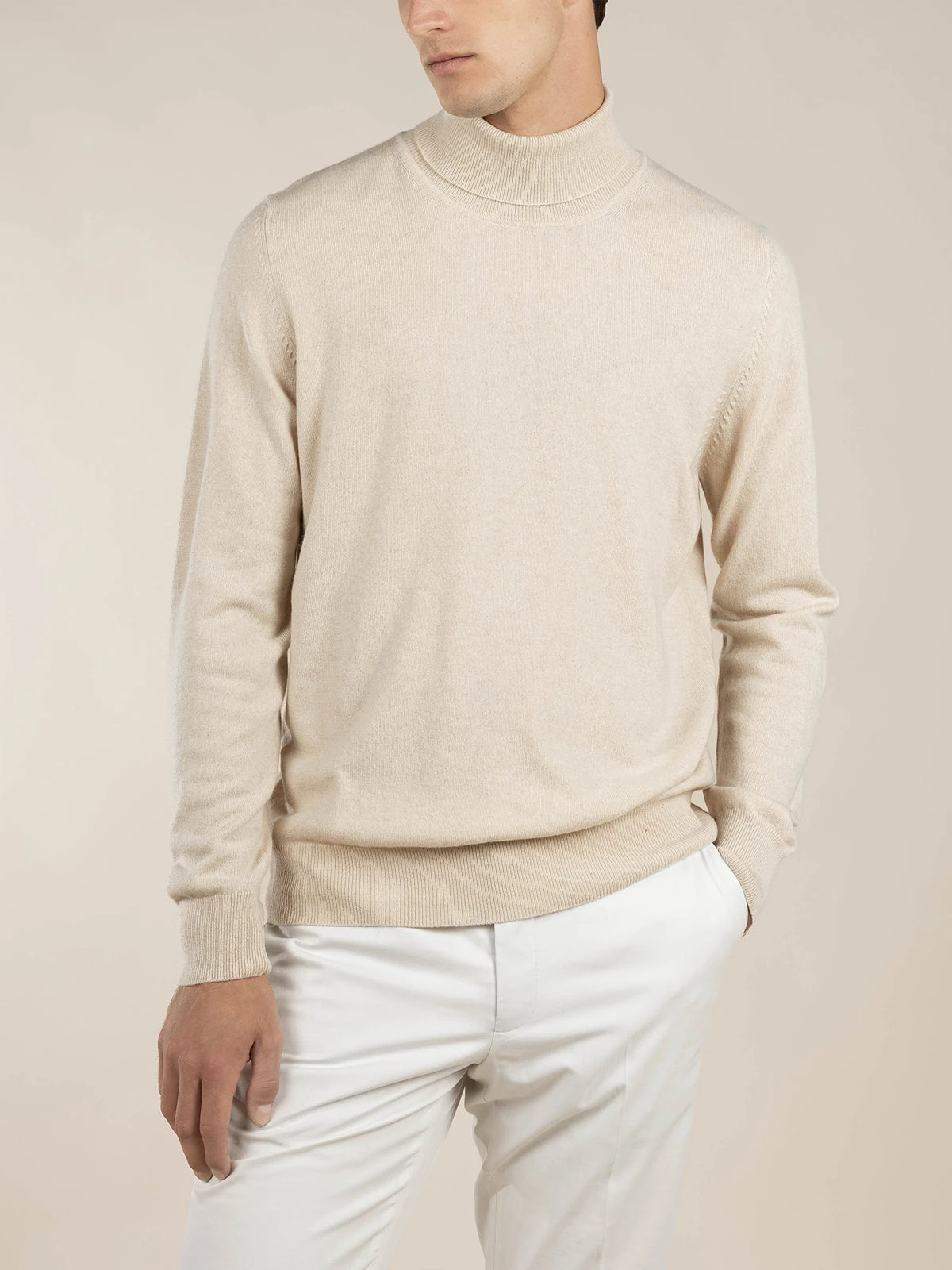 Light Beige Rollneck 4 Light Beige Rollneck - Image 2
