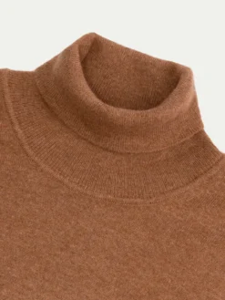 Caramel Rollneck 11 Caramel Rollneck -Velora Fashion aurelien pure cashmere turtleneck caramel5