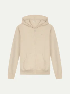 Light Beige Zipper Vest