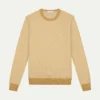 Mustard Jacquard Crew