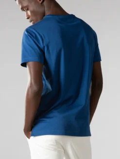 Ultramarine Classic T-Shirt -Velora Fashion aurelien t shirt men egyptian cotton heren katoen ultramarine6