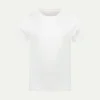 White Classic T-Shirt -Velora Fashion aurelien t shirt men egyptian cotton heren katoen white1