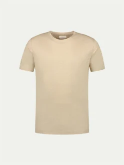 Beige Linen City T-shirt