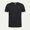 Black Linen City T-shirt -Velora Fashion aurelien t shirt men linen heren linnen black1