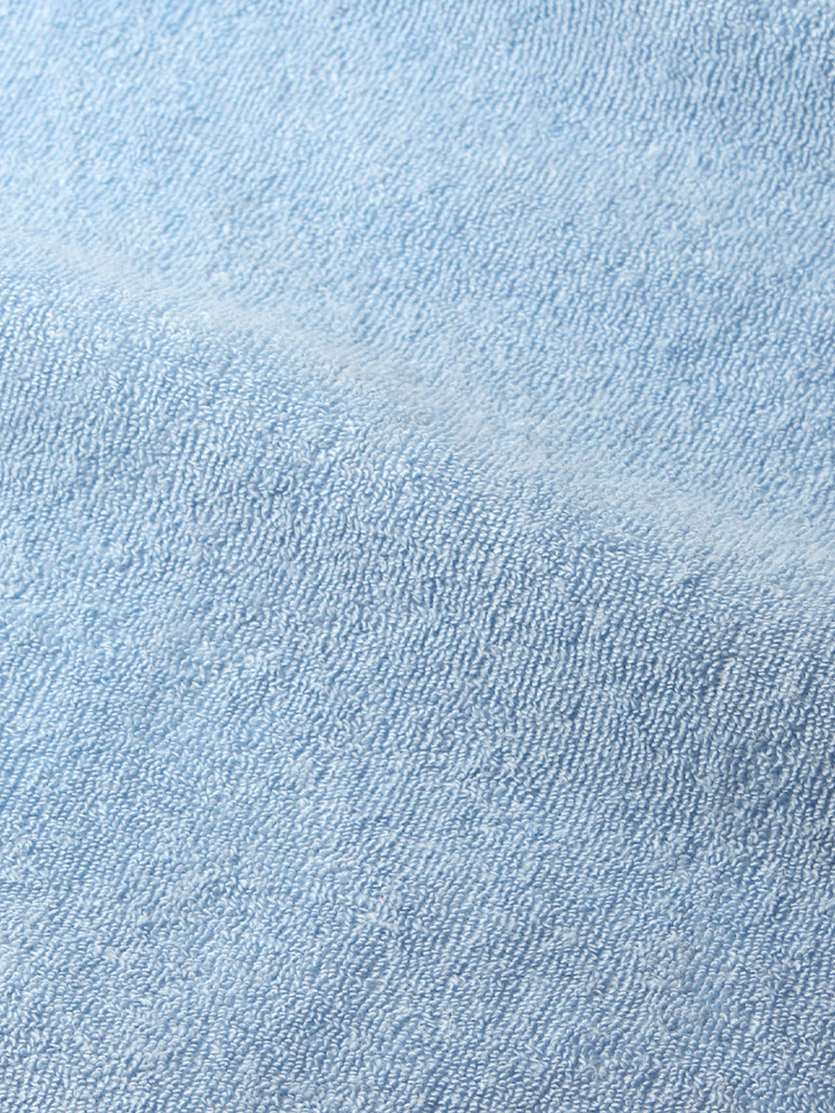 Light Blue Terry Towelling Polo Shirt 7 Light Blue Terry Towelling Polo Shirt - Image 5